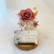 永生花 / 永生玫瑰名片座 / 開幕禮 生日禮