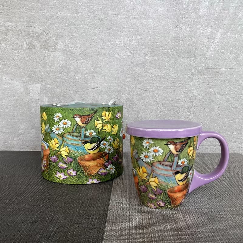 美國Lang-花園-插畫家茶具組