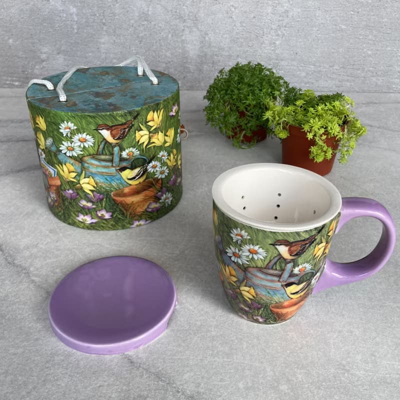 美國Lang-花園-插畫家茶具組