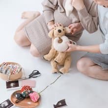 月亮安撫奶嘴鏈 台北縫紉課 一對一 彌月禮物