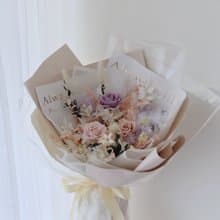 美到窒息的愛系列花束 粉紫玫瑰 / 七夕花束 情人節禮物 求婚花