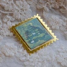 金屬書籤 - 平靜的喜悅 / 綠色系