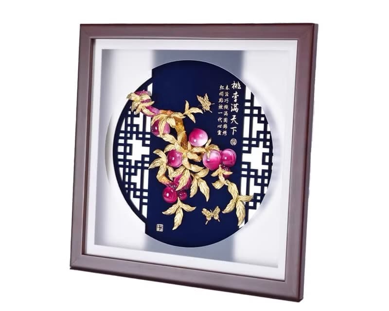 桃李滿天下│教育界禮物、謝師禮品特別推薦│金箔畫│母親節禮盒