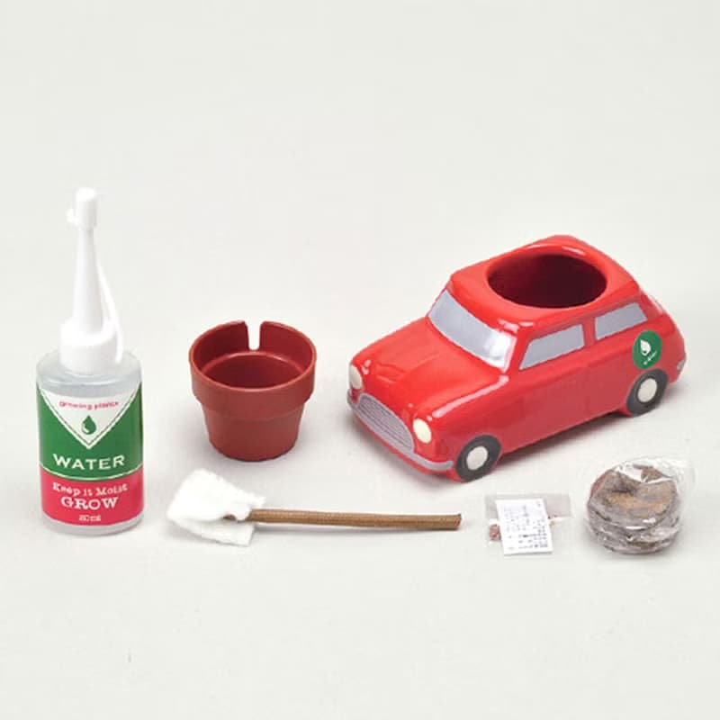 Auto Plants Car 復古車水耕植栽盆器組