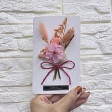 永生花卡片 櫻花卡片/情人節卡片/謝師卡