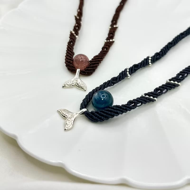 單珠編織情侶項鍊