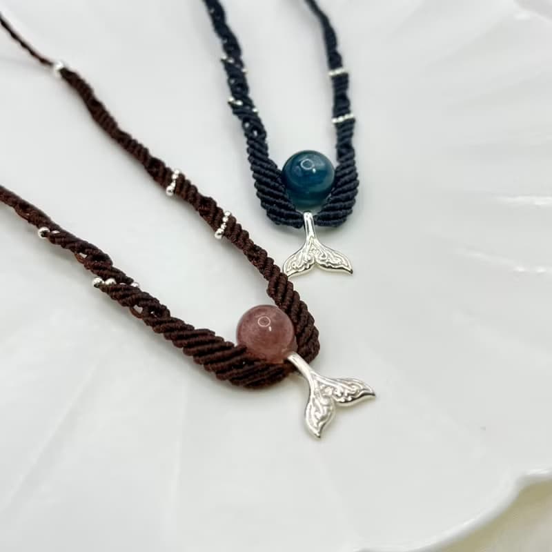 單珠編織情侶項鍊