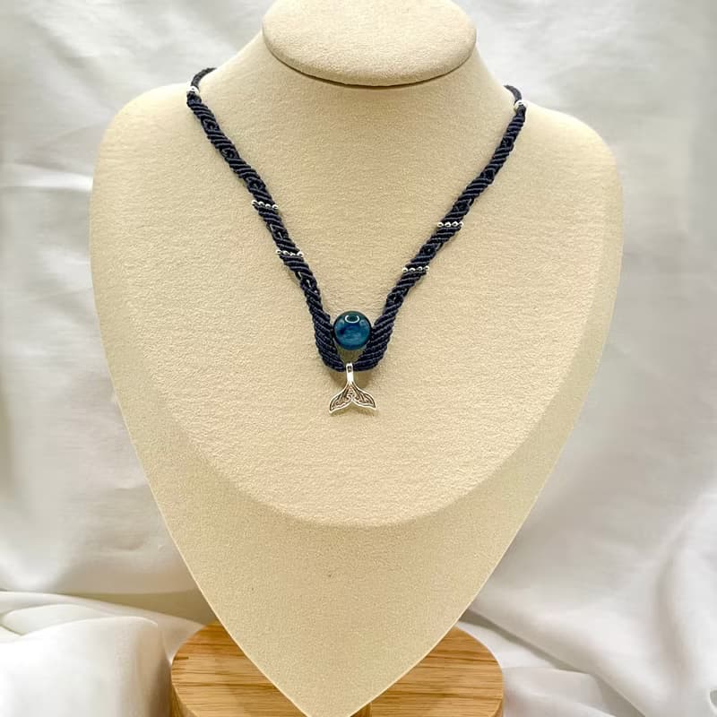 單珠編織情侶項鍊