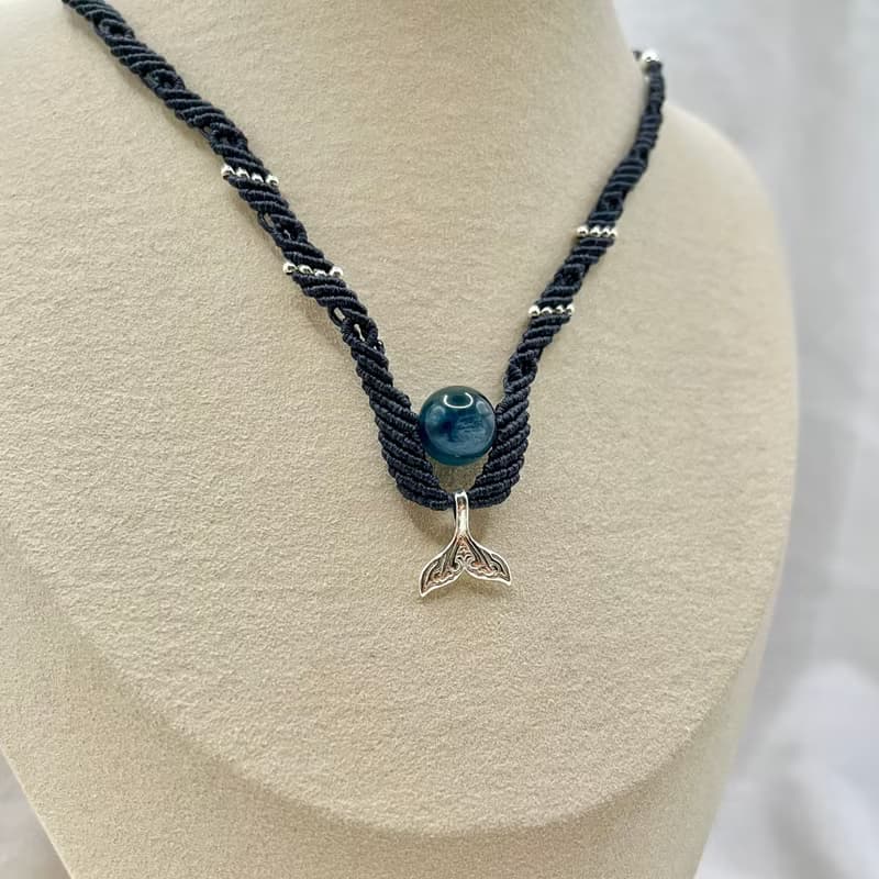 單珠編織情侶項鍊