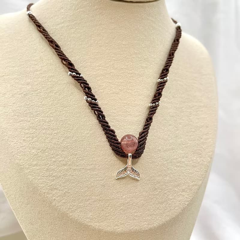 單珠編織情侶項鍊