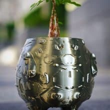 【肥蛋金剛】3d盆器 塊根盆 多肉盆 3d列印 白馬城 象牙宮 盆