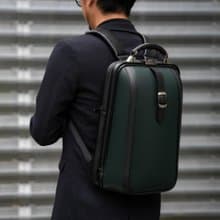 日本豊岡鞄 ARTPHERE 雙層新杜勒斯包 TOUCH Tough F6 綠色