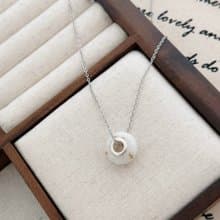 不鏽鋼潘朵拉 母乳金箔 項鍊