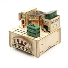 Jigzle 3D 木拼圖 - 音樂盒: 老香港舊街小巷 | 復古懷舊 手作