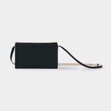 box shoulder bag (m) : black