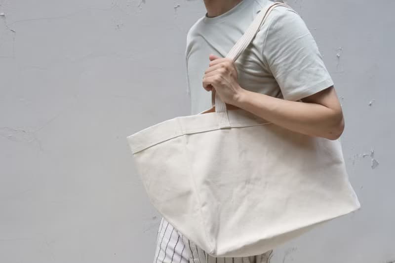步野  厚磅帆布托特袋  M