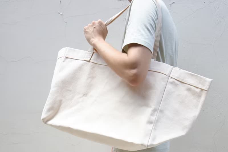 步野  厚磅帆布托特袋  M