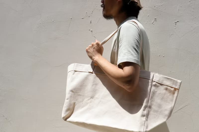 步野  厚磅帆布托特袋  M