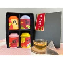 公益禮盒【馬到成功】無藏綜合四入小茶禮 升官禮 事業賀禮 開幕