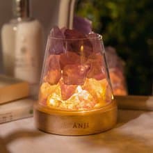 【驚喜包】ANJI 水晶岩燈 + 精油組合優惠價 共兩瓶精油 禮物