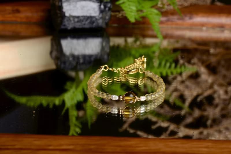 【神山晶礦】天然無優化金珀明珀珍珠手鍊/金珀/珍珠/明珀