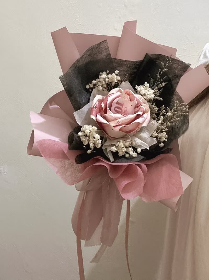 美好時光 | 永遠有錢花束、鈔票花束、乾燥花束