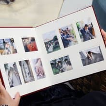 3寸、mini卡槽設計可書寫婚禮簽到相册本情侶周年禮物寶寶相册