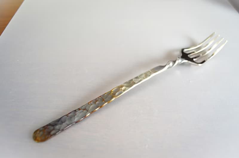Titanium cutlery ・titanium fork ・高級チタンフォーク・２００ミリ