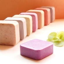 紫草黑鹽舒敏洗髮皂 手工皂 好洗 不黏 不澀 (頭皮保養全身皂)