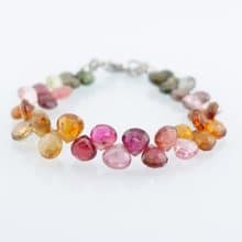 寶麗金珠寶-天然彩色碧璽手鍊