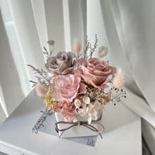 永生花桌花 祝賀花禮 調職花禮 盆花