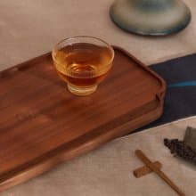 高矽硼耐熱玻璃-鬱金品茗杯 實用禮物