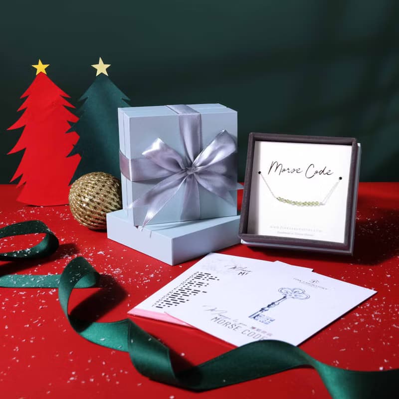 青金石摩斯密碼 14KGF手鍊