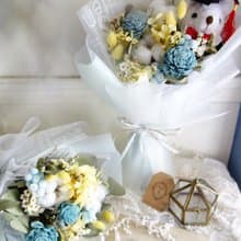 花束-盛夏的豔陽/韓式花束/畢業花束/生日/情人節