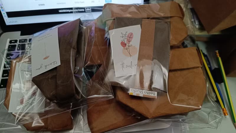 Mini Storage Baskets Decorative Organizers, Eco-Friendly and Handmade