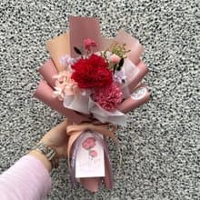 樺坊/母親節花束/康乃馨/永生花/花禮/乾燥花