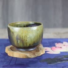 【送禮好物】天然落灰 柴燒茶碗 名家葉敏祥手作 150ml