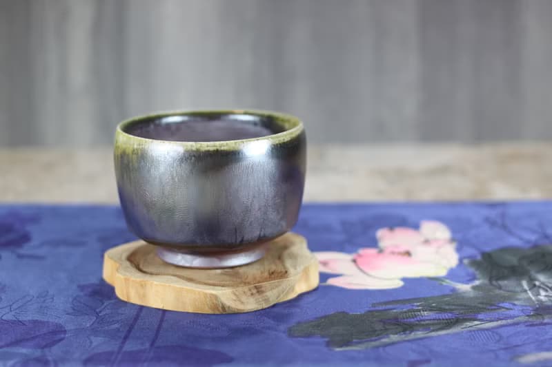 【送禮好物】天然落灰 柴燒茶碗 名家葉敏祥手作 150ml