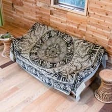 Jungle Mandala Bed Cover Multi Cloth