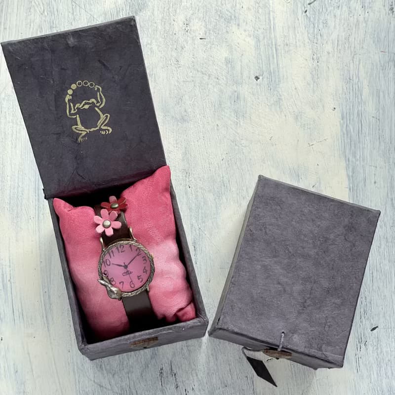 做夢的兔子 手錶  M 櫻桃色