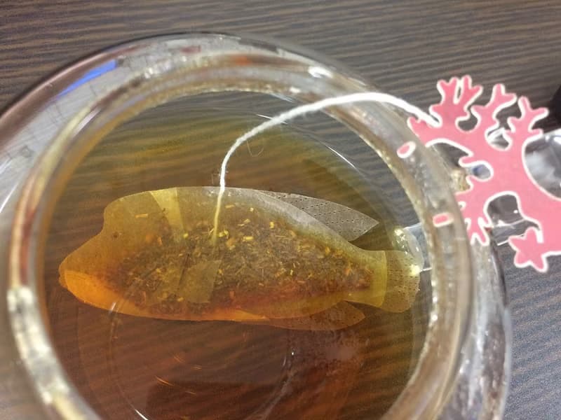 水族館的品種、一套6個羅漢果茶。