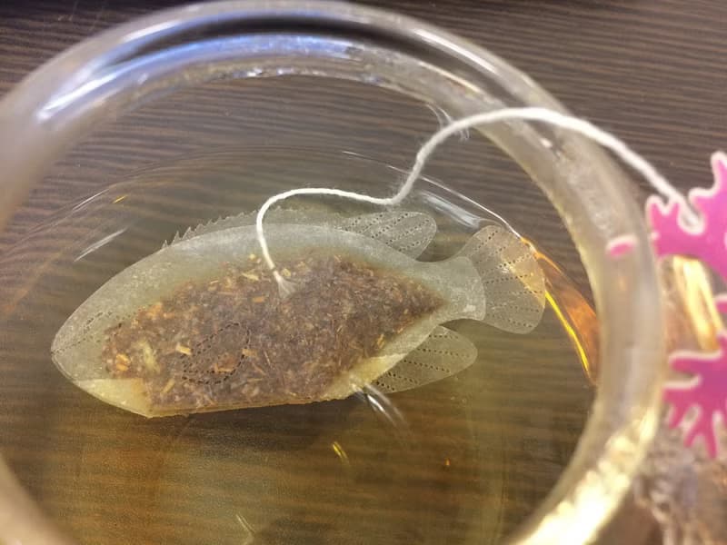 水族館的品種、一套6個羅漢果茶。
