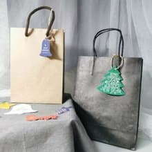 獨家HNY情人節禮盒 加購商品 大提袋附吊卡樹葉雪花鈴噹星星隨機