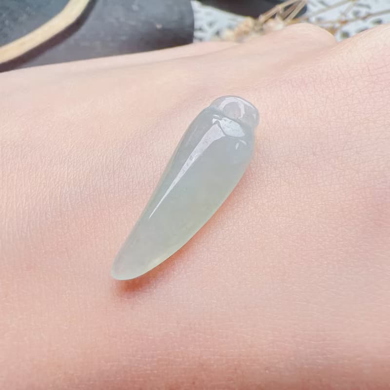【福掛】冰種翡翠福瓜| 天然緬甸玉翡翠A貨 | 送禮