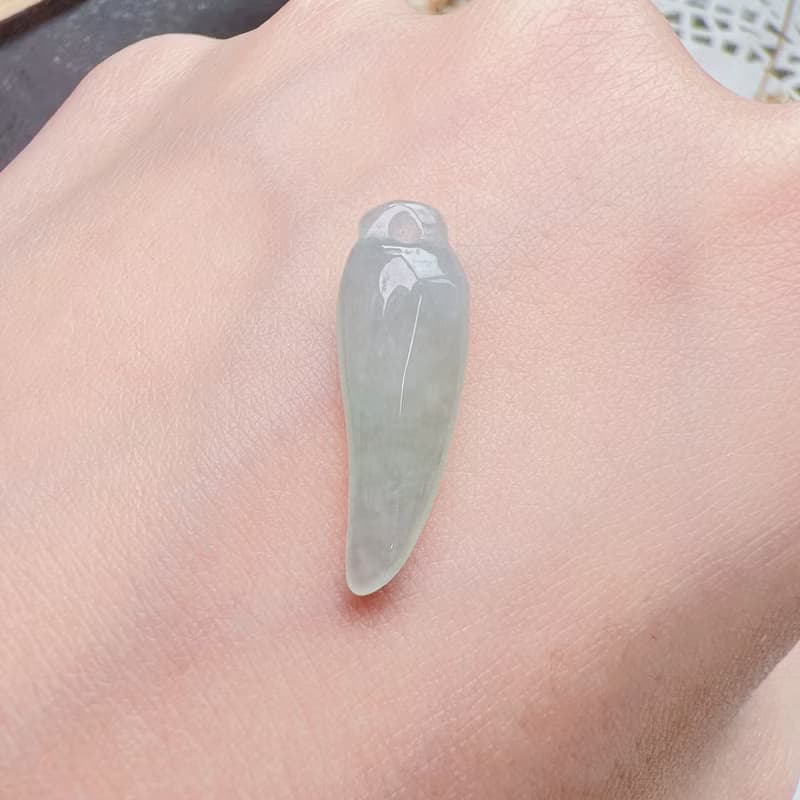 【福掛】冰種翡翠福瓜| 天然緬甸玉翡翠A貨 | 送禮