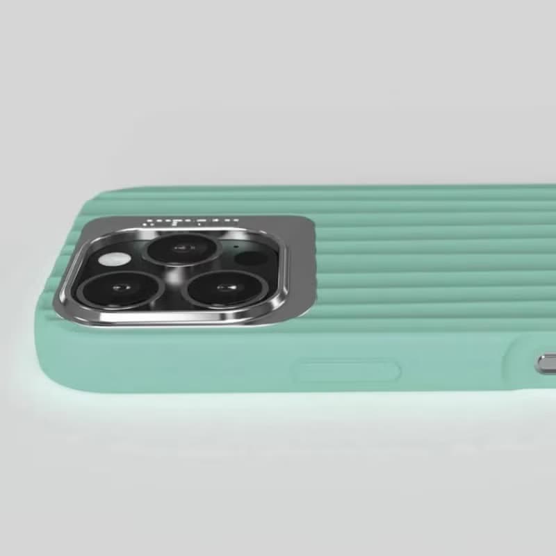 Nudient | BOLD 立體矽膠手機殼 - Tiffany magsafe-iPhone16,15