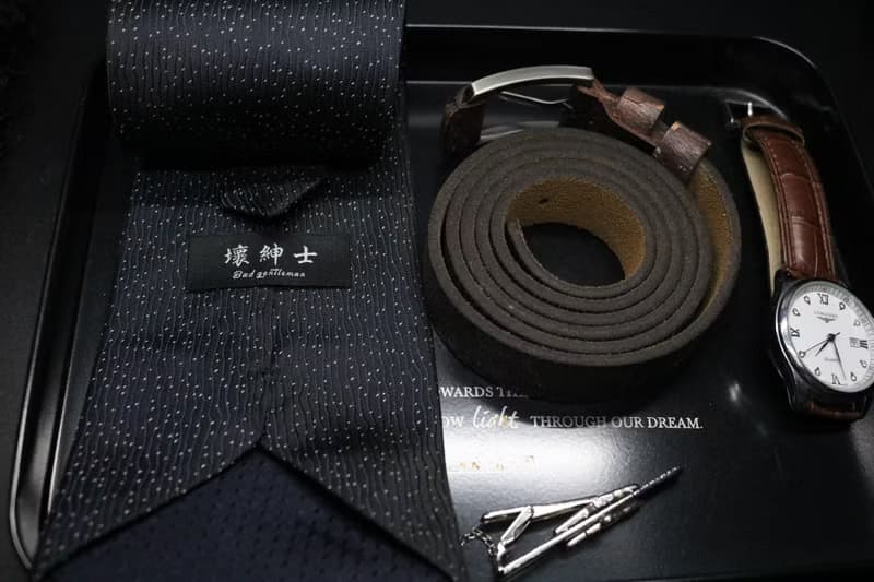 黑色致雅繁星真絲領帶/紳士型男necktie