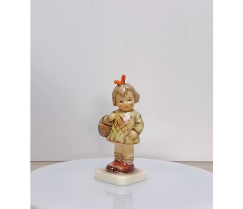 德國頂級瓷偶Hummel收藏中古手工手繪喜姆娃娃小尺寸/一等品