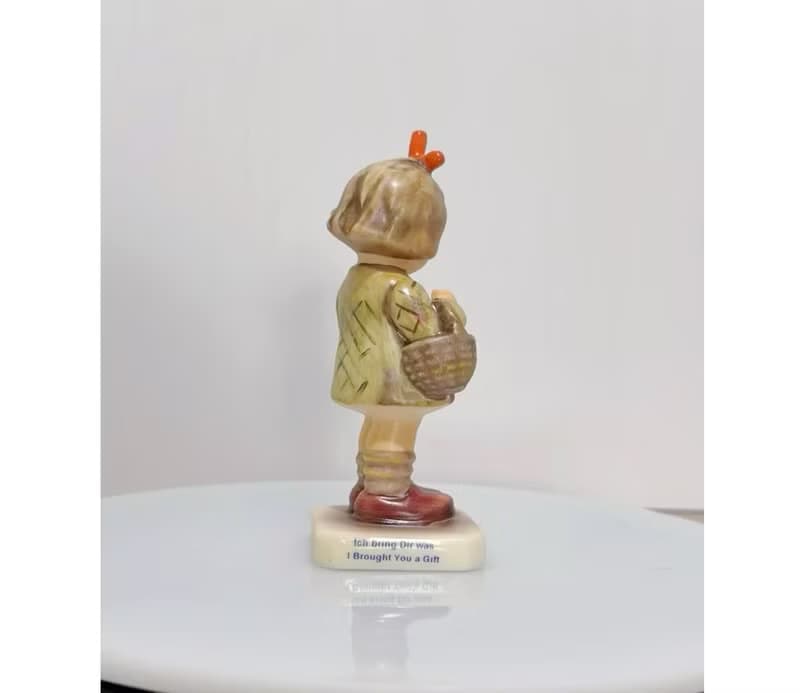 德國頂級瓷偶Hummel收藏中古手工手繪喜姆娃娃小尺寸/一等品