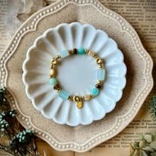 -北歐小鎮-天然水晶手鏈/黃銅手鍊